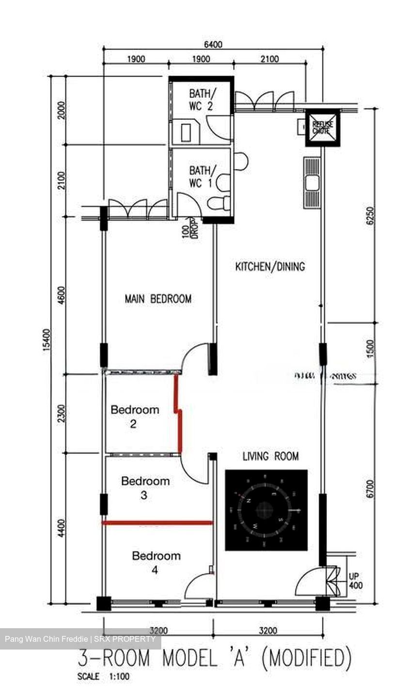 Blk 407 Jurong West Street 42 (Jurong West), HDB 3 Rooms #549230201